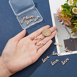 12 шт. латунные соединительные подвески&nbsp;KK-BC0010-78