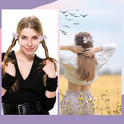 20 шт. 10-цветный бант из ткани с цветочным/шотландским узором для украшения костюма&nbsp;FIND-GF0004-73