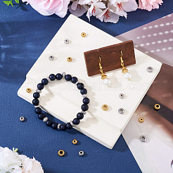 20 шт. 10 стиля рифленых бусин из нержавеющей стали 304 STAS-TA0003-14