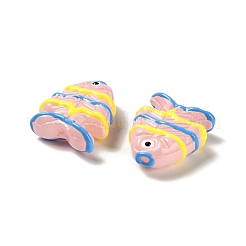 Выпечка окрашенные стеклянные бусины&nbsp;LAMP-I032-01C