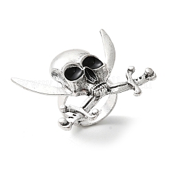 Регулируемые кольца из сплава на Хэллоуин RJEW-C147-01B-AS