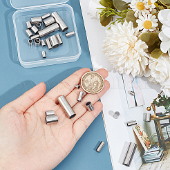 Трубчатые бусины из нержавеющей стали 304 STAS-UN0001-73P