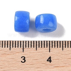 Крашеные натуральный белый нефрит бисер G-G003-A06-11