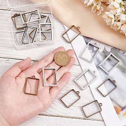 Подвески-медальоны из сплава с покрытием стойки PALLOY-OC0001-59