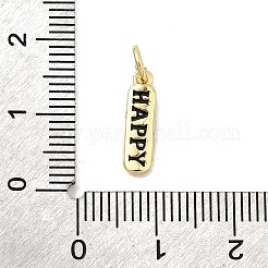 Латунь эмаль подвески KK-P338-01G-G01