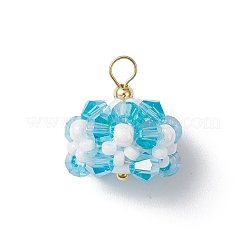 Стеклянные подвески&nbsp;PALLOY-MZ00673-04