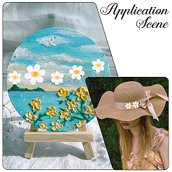 100шт 3 стиля непрозрачные кабошоны из смолы&nbsp;RESI-PA0001-15