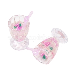 Прозрачные смоляные подвески&nbsp;RESI-XCP0002-39A