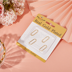 6 шт. латунные пружинные кольца-затворы KK-BBC0020-06