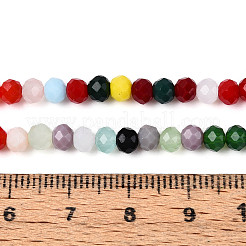 Непрозрачные сплошные цветные стеклянные бусины EGLA-A034-P4mm-DM