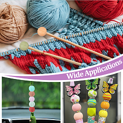 50 шт. фокусные бусины из пищевого силикона SIL-NB0001-52A