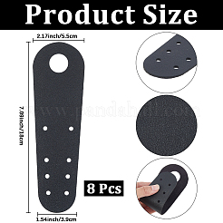 8 чехол из искусственной кожи для роликовых коньков&nbsp;AJEW-CL0002-64