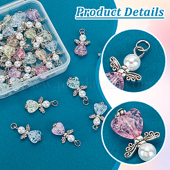 30шт стеклянный кулон&nbsp;PALLOY-PH01669