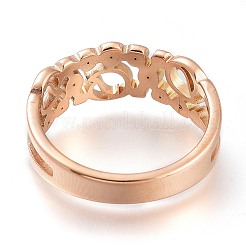 Кольца из нержавеющей стали 304&nbsp;RJEW-F110-04RG