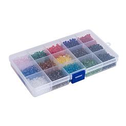 Непрозрачные однотонные стеклянные бусины EGLA-X0006-02A-4mm