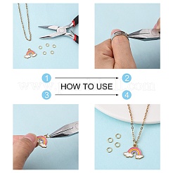 Открытые соединительные кольца из нержавеющей стали 304&nbsp;STAS-R060-5x0.7