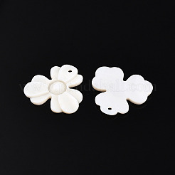 Резные подвески из натуральных пресноводных ракушек SHEL-N036-13