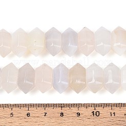 Натуральный белый агат бисер нитей G-T142-58