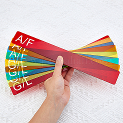 16шт. 16-х стилистический акриловый разделитель для книг AJEW-FH0005-01