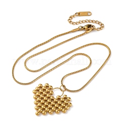 PVD вакуумное покрытие 304 нержавеющая сталь теплая подвеска круглая змея цепи ожерелья для женщин&nbsp;STAS-Z114-19G