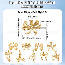 9 шт. 9 стиля подвески из нержавеющей стали 201 STAS-BBC0007-64