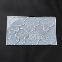 Силиконовые формочки для кабошонов грибов&nbsp;DIY-L071-05B