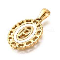 Подвески из нержавеющей стали 304 золотистого цвета STAS-K300-02G-P