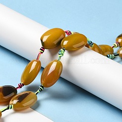 Природный агат бисер нитей&nbsp;G-K334-02D