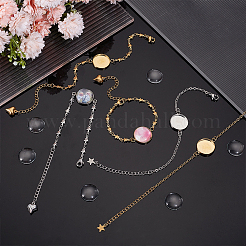 Набор для самостоятельного изготовления купольного браслета DIY-UN0005-68