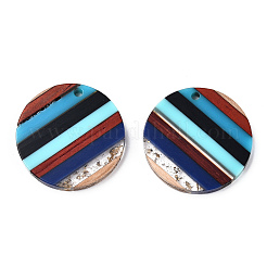 Подвески из смолы и ореха&nbsp;RESI-N039-16