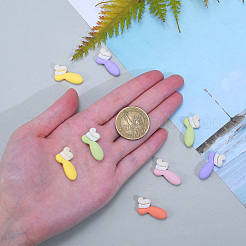 60шт 6 цвета смолы канохоны&nbsp;RESI-CJ0001-168