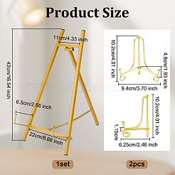 1 шт. железные мольберты для фоторамок&nbsp;AJEW-OC0014-66