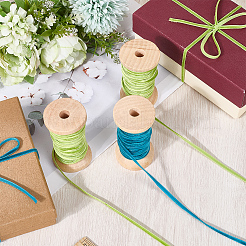 3 рулон бархатной ленты 2 цветов&nbsp;OCOR-CP0001-20A