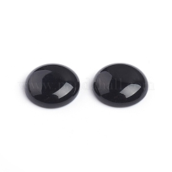 Натуральный черный агат кабошонов G-I274-17