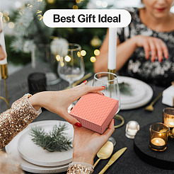 Подарочные коробки для хранения из фактурного картона с ромбами X1-CON-TAC0010-03B-05