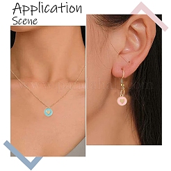 Подвески из эмали из сплава 30 шт.&nbsp;ENAM-YW0006-13A