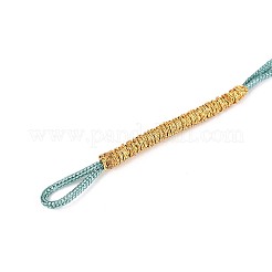 Изготовление петель из нейлонового металлического плетеного шнура&nbsp;NWIR-N017-01D