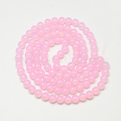 Выпечка окрашенные стеклянные бусины пряди&nbsp;LS-DGLA-Q023-10mm-DB3