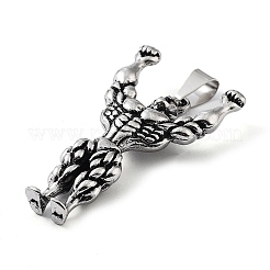 Сплавочные подвески тибетского стиля&nbsp;TIBE-L012-038AS-02