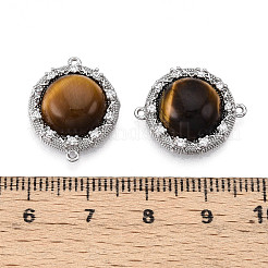 Подвески с натуральным тигровым глазом&nbsp;KK-N258-12P