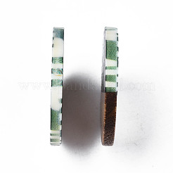 Подвески из смолы и ореха RESI-R428-09