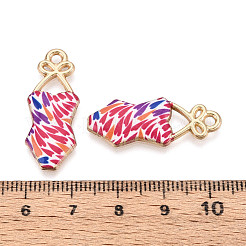 Подвески из эмали и сплава&nbsp;ENAM-T022-38KCG-08