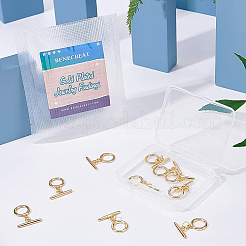 Латуни Переключить застежками KK-BC0005-60G