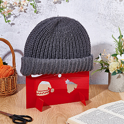 Акриловые вешалки для шляп в форме арки ODIS-WH0038-167A