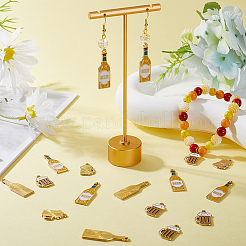 40шт 2 стиля подвески из сплава с эмалью&nbsp;ENAM-SC0004-20