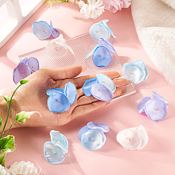 20шт. 5-х стильный шёлковый искусственный цветок розы подвеска&nbsp;PALLOY-TA00202