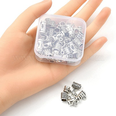 60 шт. 6 стильные тибетские поручни из сплава FIND-YW0003-17-1