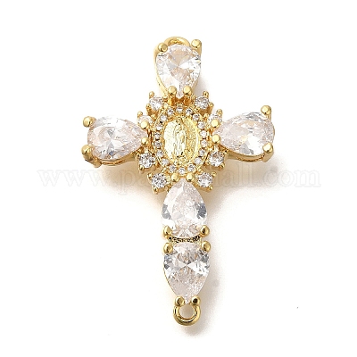 Стойки обшивки латунные микро проложить куб соединения циркония KK-P287-51G-02-1