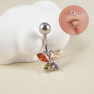 Кольца для пупка из нержавеющей стали 304 WGA7D27-06-1