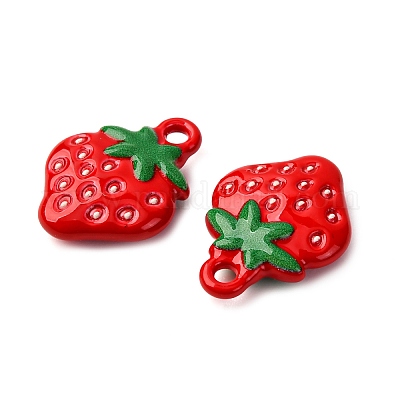 Подвески из сплава краски для выпечки FIND-G097-04H-1